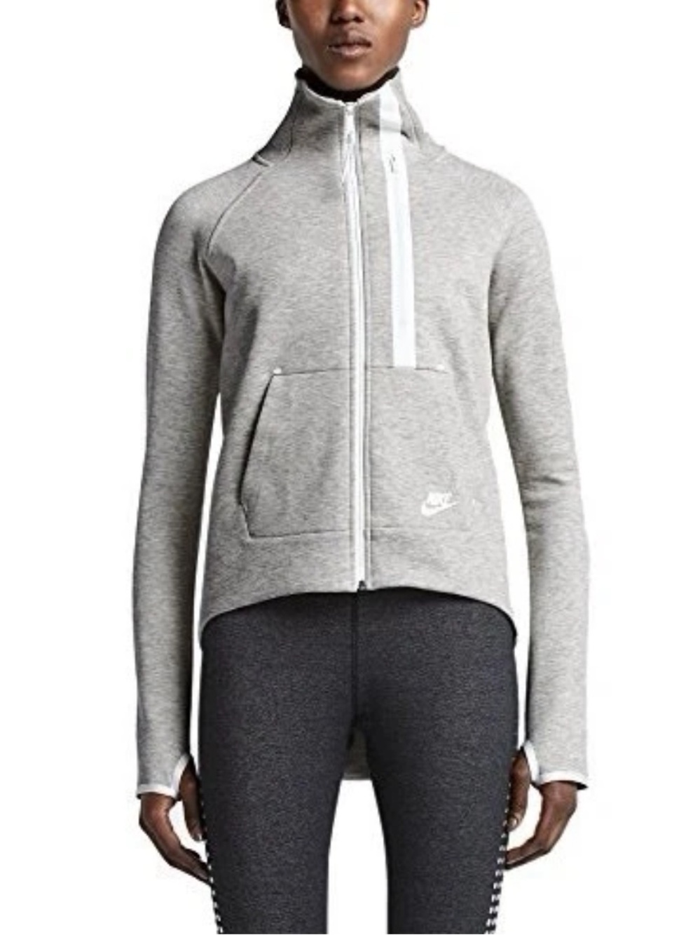 Nike Tech Moto Fleece Cape Zip-Up Training Jacket